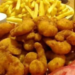 Imagem de Camarão com Fritas