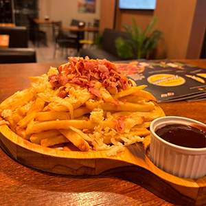 Imagem de Batata com Queijo e Bacon