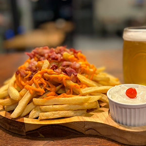 Imagem de Batata com Cheddar e Bacon