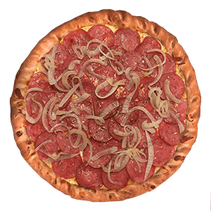 Calabresa com cebola